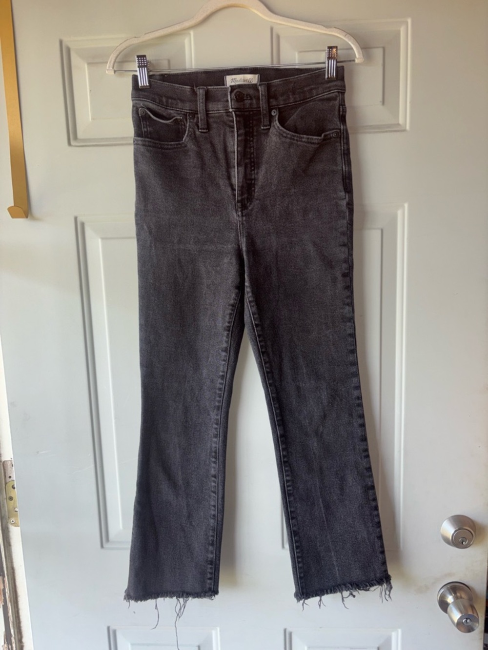 Madewell black Cali Demi Boot jeans size 27